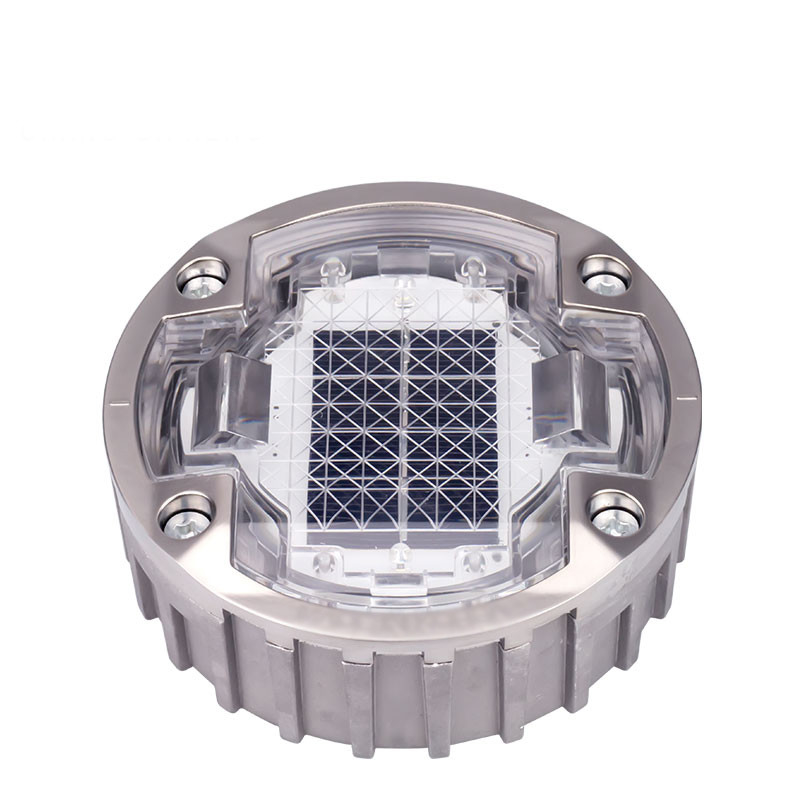 IP68 กันน้ำ Solar Cat ไฟตาถนน Studs 1200mah Deck Rail Lights สำหรับ Outdoor
