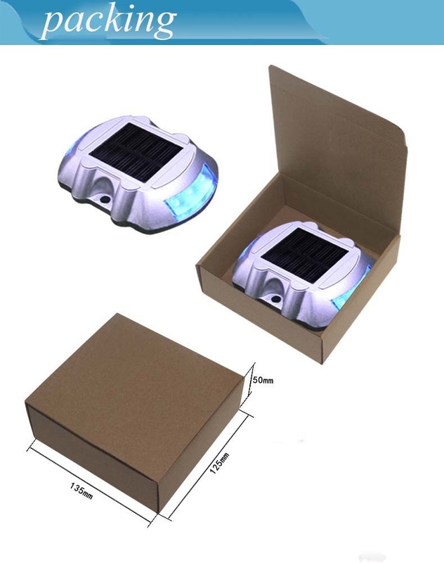 IP68 Waterproof Two Modes Road Markers หมุดถนน Solar Cat eye หมุดสะท้อนแสงถนน