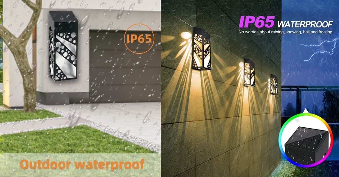 ไฟสวนพลังงานแสงอาทิตย์สำหรับตกแต่งสวนไฟสวนรั้ว