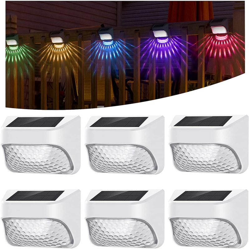 ไฟสนาม LED ตกแต่งพลังงานแสงอาทิตย์ไฟ LED แนวนอนสำหรับผนัง / บันได / รั้ว