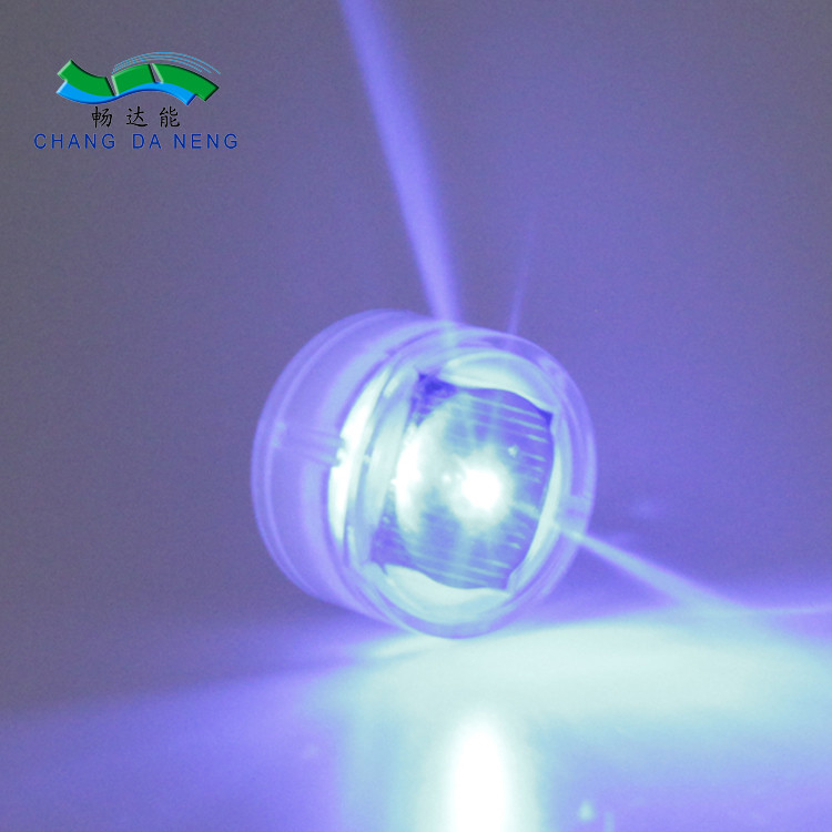 เทมเปอร์กลาสพลังงานแสงอาทิตย์ LED Cat Eye Light 40MA เครื่องหมายทางเท้ากระพริบ