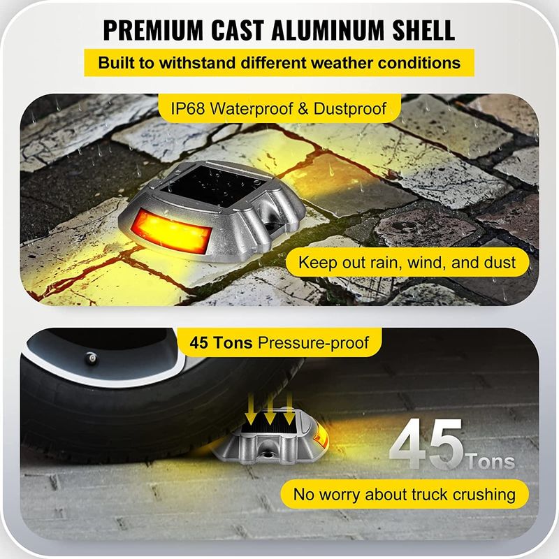 ความสว่างสูงกว่า Solar Deck Light LED Step Stair Auto Sensor 107*95*23mm