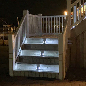 อลูมิเนียม โซลาร์ ดอก ไฟสกรูการติดตั้ง 7.1 X 5.3 X 4.3 นิ้ว