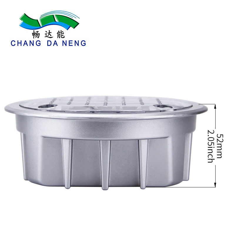 การซิงโครไนซ์ GPS Solar Road Studs IP67 Cat Eye Reflector โคมไฟตั้งพื้น Deck Stair LED