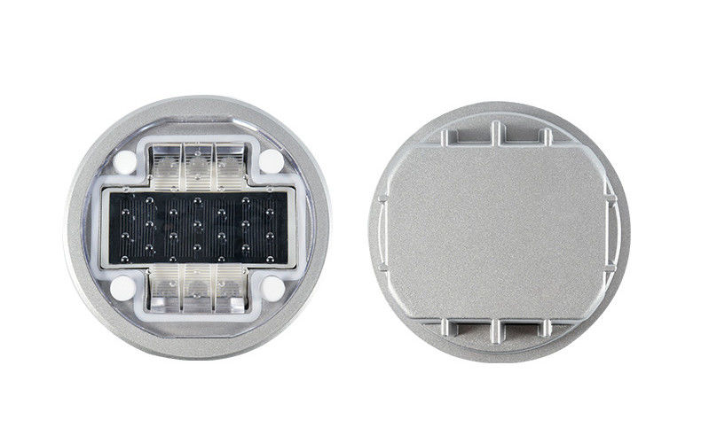 การซิงโครไนซ์ GPS Solar Road Studs IP67 Cat Eye Reflector โคมไฟตั้งพื้น Deck Stair LED