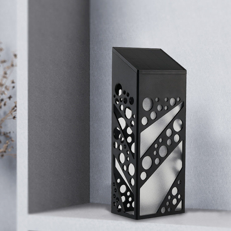 ABS กันน้ํารั้ว LED แสงอาทิตย์สวนกําแพงแสง 280mA สําหรับตกแต่งผนัง patio