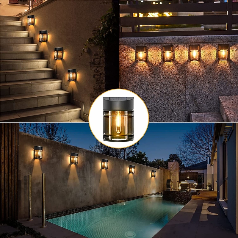IP65 กันน้ําภายนอก ไฟแสงแสงอาทิตย์ LED สวน ไฟแสงแสงอาทิตย์