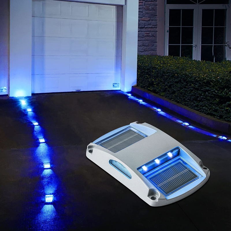 ไฟพื้นสวนแสงอาทิตย์ที่ทนทาน IP68 ไฟพื้น LED กันน้ําภายนอก สําหรับทางเดิน