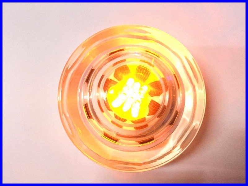 กันน้ําตาแมว การจราจร Strobe ไฟสว่าง Led Outdoor Road Stud ดวงอาทิตย์ความปลอดภัย Pathway ไฟฉาย