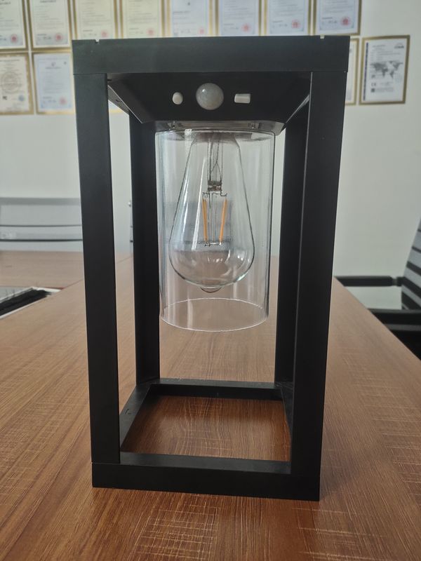 ไฟรังแสงอาทิตย์กลางแจ้ง ตกแต่งสวนระเบียง ติดไฟผนังกลางแจ้ง