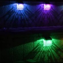 ABS PC ไฟประดับแสงอาทิตย์ที่มีแผ่นแสงอาทิตย์ซิลิคอนโมโนคริสตัล ประหยัดพลังงาน