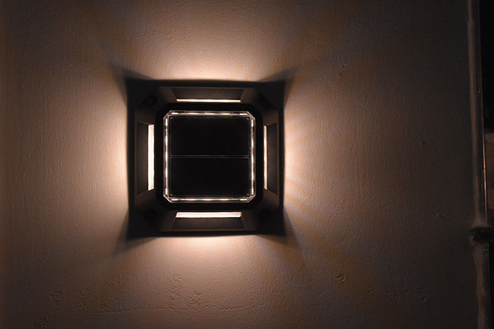 12PCS LED Bead Solar LED Driveway ไฟดักสําหรับการเตือนภายนอก สวนทาง