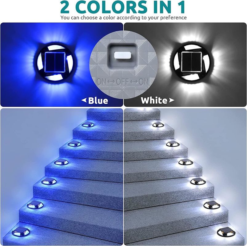 อลูมิเนียมแสงอาทิตย์ Led Dock ไฟ LED Deck Lamp สําหรับขั้นตอนทางเท้าบันได สวนพื้นที่ทางเดิน