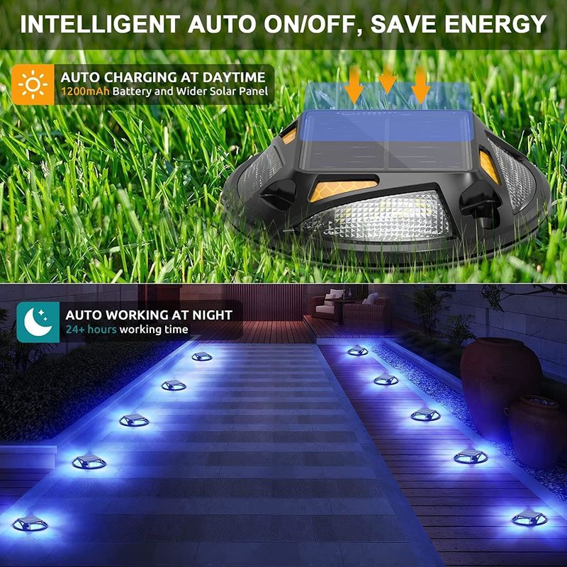 อลูมิเนียมแสงอาทิตย์ Led Dock ไฟ LED Deck Lamp สําหรับขั้นตอนทางเท้าบันได สวนพื้นที่ทางเดิน
