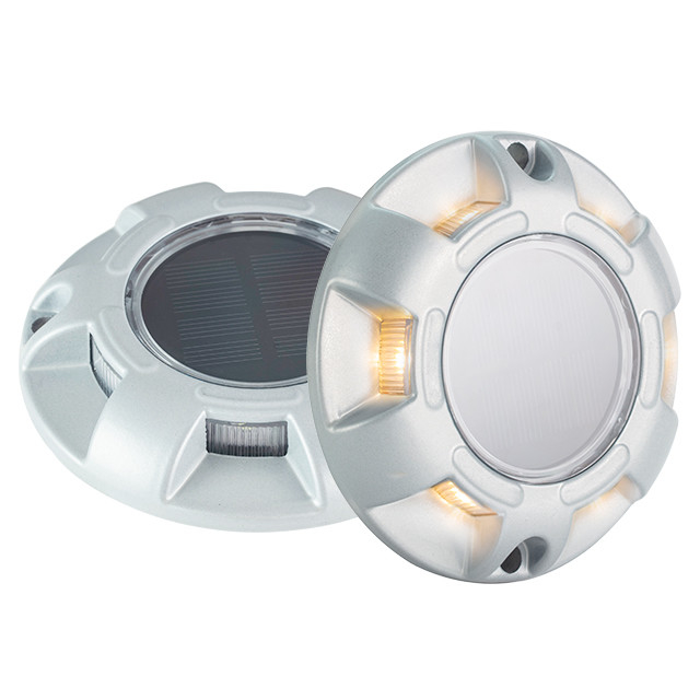 การเตือนภายนอก LED โซลารี ดอคแสง 165g สําหรับทางเท้า สวนทางเดิน สวน โซลารี step lamps