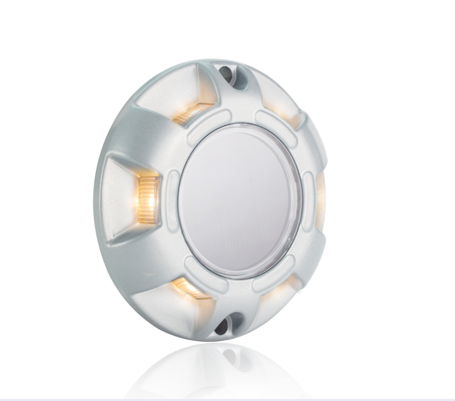 การเตือนภายนอก LED โซลารี ดอคแสง 165g สําหรับทางเท้า สวนทางเดิน สวน โซลารี step lamps