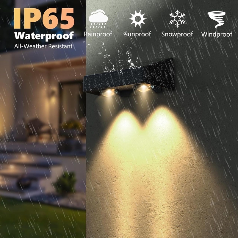 เวลาทํางาน 15 ชั่วโมง IP65 กันน้ํา LED RGB ขาวอบอุ่น ไฟพลังงานแสงอาทิตย์ แบตเตอรี่ 3.7V/1200MAH