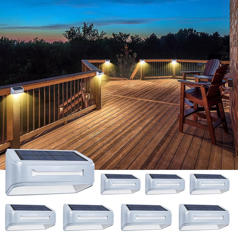 ไฟไฟฟ้า LED ที่ใช้พลังแสงอาทิตย์สําหรับไฟฟ้ากันน้ําภายนอกในสีขาวอบอุ่น / ขาวเย็น / สีฟ้า / RGB การรับประกัน 1-3 ปี