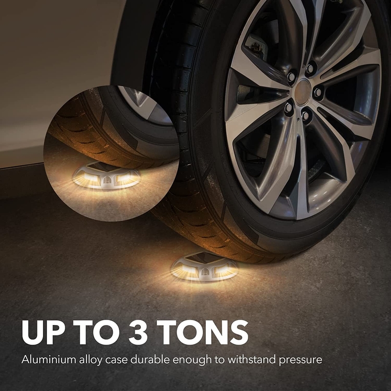 LED โซลาร์ ดอก ไลท์ กันน้ํา IP68 การติดตั้ง Opt สีขาวอบอุ่น / สีขาวเย็น แพ็ค 4