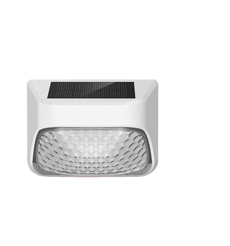 แสงไฟฟ้าพลังแสงอาทิตย์ แสงรั้ว LED กลางแจ้ง กันน้ํา แสงกําแพงลาน