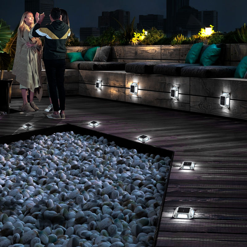 แสงดักดวงอาทิตย์ 20 ลูเมน สีขาวอบอุ่น / สีขาวเย็น 2V ไฟแสงพลังแสงอาทิตย์ น้ําหนัก 215 กรัม