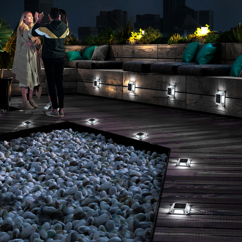 อลูมิเนียม LED โซลาร์ ดอกแสง 20 ลูเมน สีขาวอบอุ่น / สีขาวเย็น แสงสว่าง -20 °C ~ 60 °C Temp