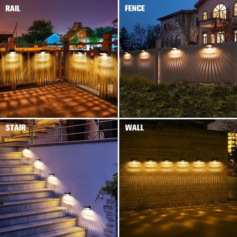 IP65 กันน้ําภายนอกแสงอาทิตย์ LED แสงรั้วสวน สวย สวนตกแต่งแสง
