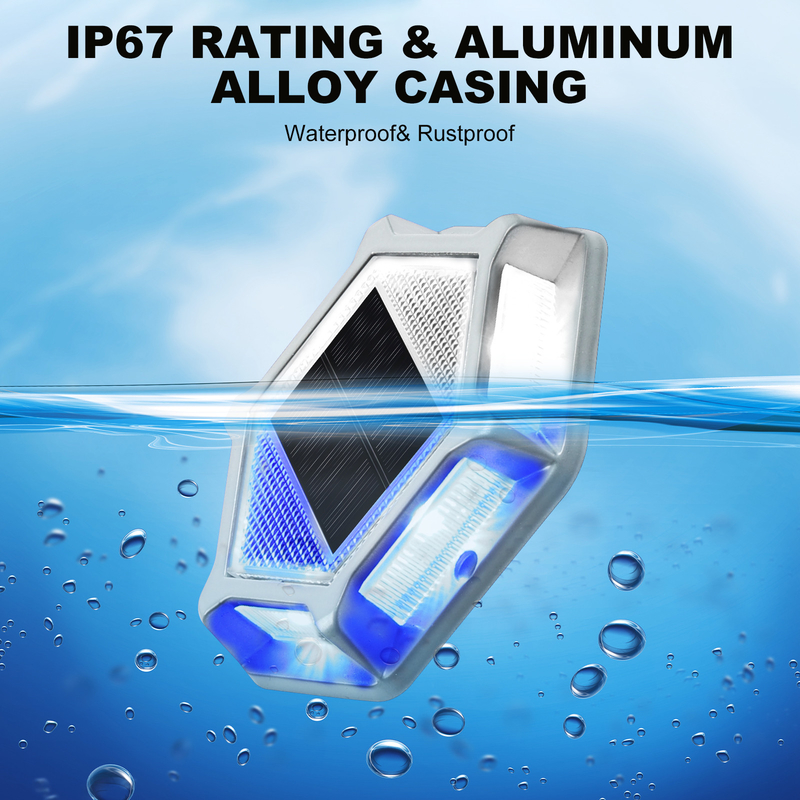 20 ลูเมนแสงอาทิตย์ LED Dock Light IP68 กันน้ําสําหรับสว่าง Dock Lighting การติดตั้งสกรู