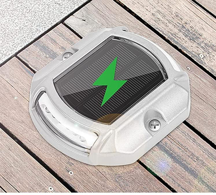 ไฟดอกแสงอาทิตย์ อลูมิเนียม IP68 LED กันน้ํา สําหรับแสงดอก - Bule / แสงขาวเย็น