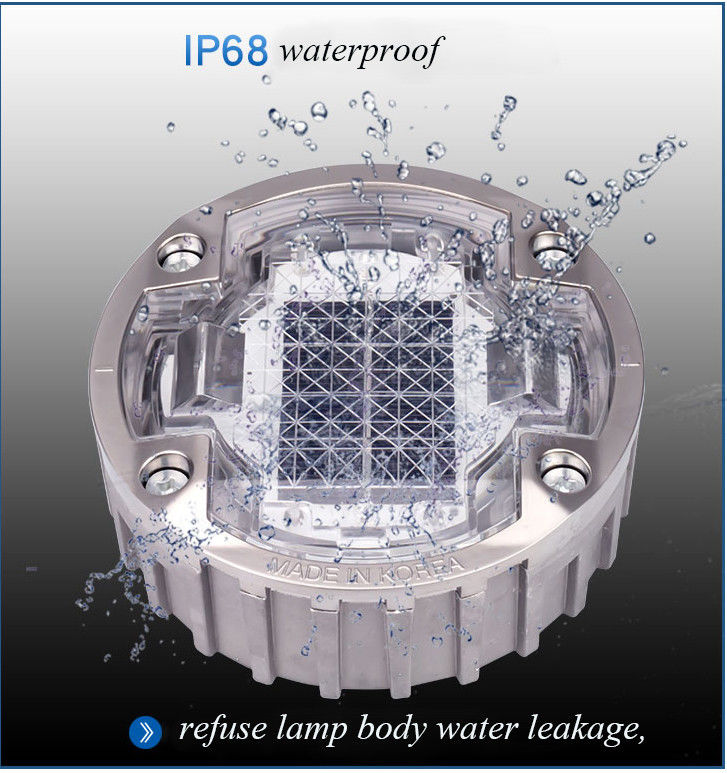 Ni-Mh แบตเตอรี่แสงอาทิตย์ LED reflector 123 * 50 มม สําหรับการทํางานยาวนาน