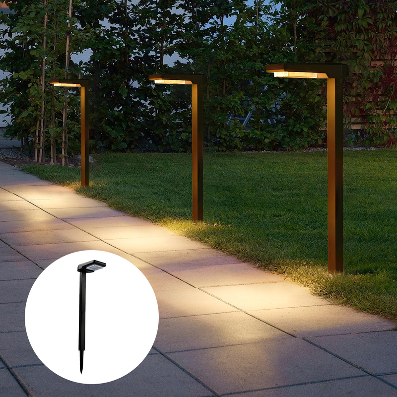 ไฟสต๊อก LED ไฟแสงแสงอาทิตย์ พร้อมเปิด/ปิดอัตโนมัติ 15 ชั่วโมง