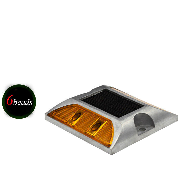 แสงสะท้อนแสงแสงอาทิตย์ LED Road Marker Light Stud Lamp แสงสะท้อนแสงแสงอาทิตย์