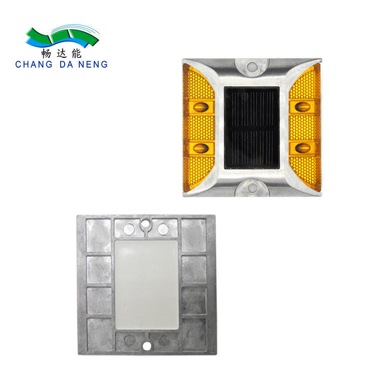 แสงสะท้อนแสงแสงอาทิตย์ LED Road Marker Light Stud Lamp แสงสะท้อนแสงแสงอาทิตย์