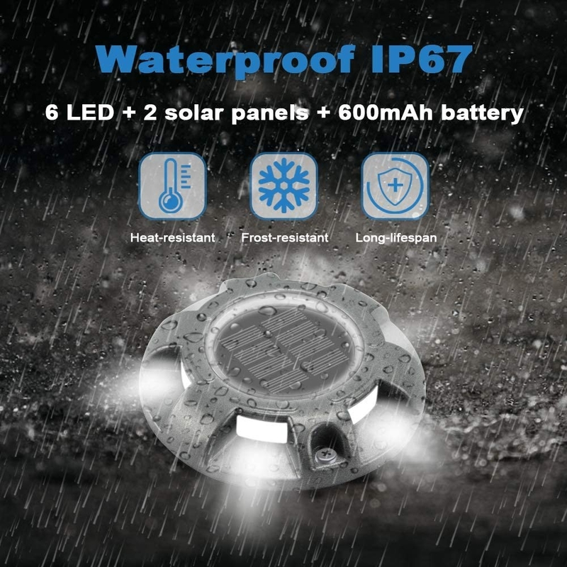 ระวังภายนอก LED ไฟแสงอาทิตย์ทางเดิน Dock ไฟแสงอาทิตย์บันไดสําหรับทางเท้า สวนทางลาน