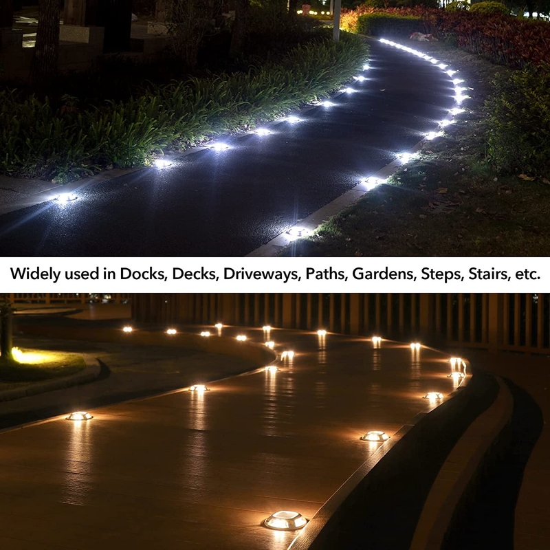 แสงดักโซลาร์กันน้ํา IP67 LED แสงดักโซลาร์ภายในบ้านสําหรับการส่องแสงภายนอก