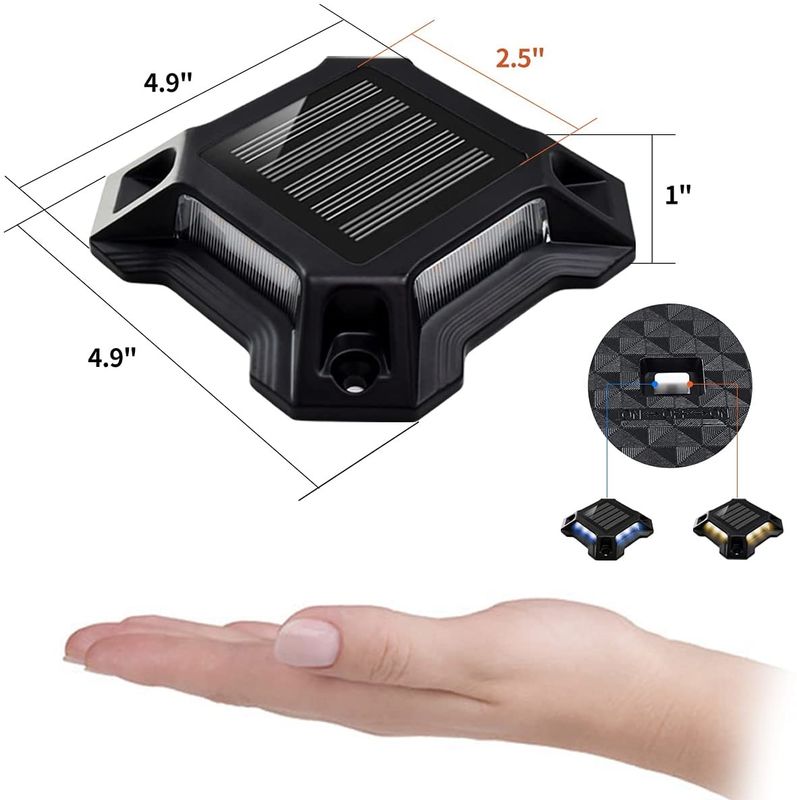 หลอดแสงแสงแสงอาทิตย์สีขาว/เย็น ที่ใช้พลังงานจากแบตเตอรี่ Ni-Mh 1.2V/600MAH