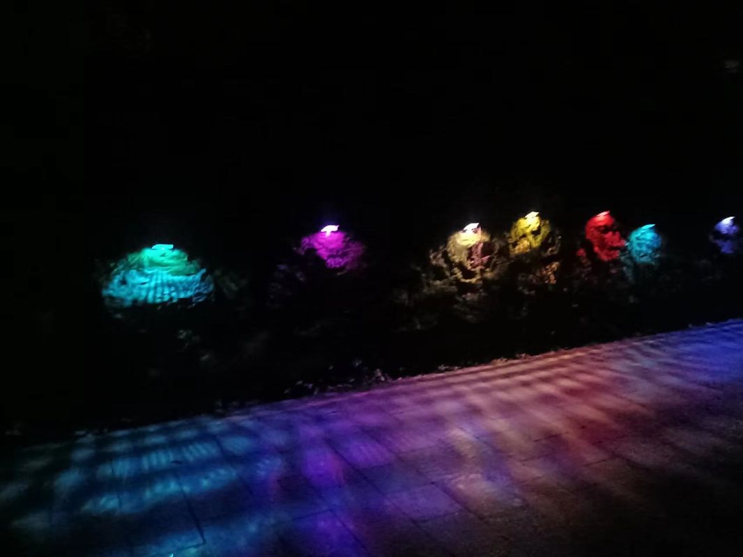 ไฟ LED สวนทนทาน 150g พร้อมแบตเตอรี่ความจุ แบตเตอรี่ลิธีอุตสาหกรรม 3.7V / 51200MAH