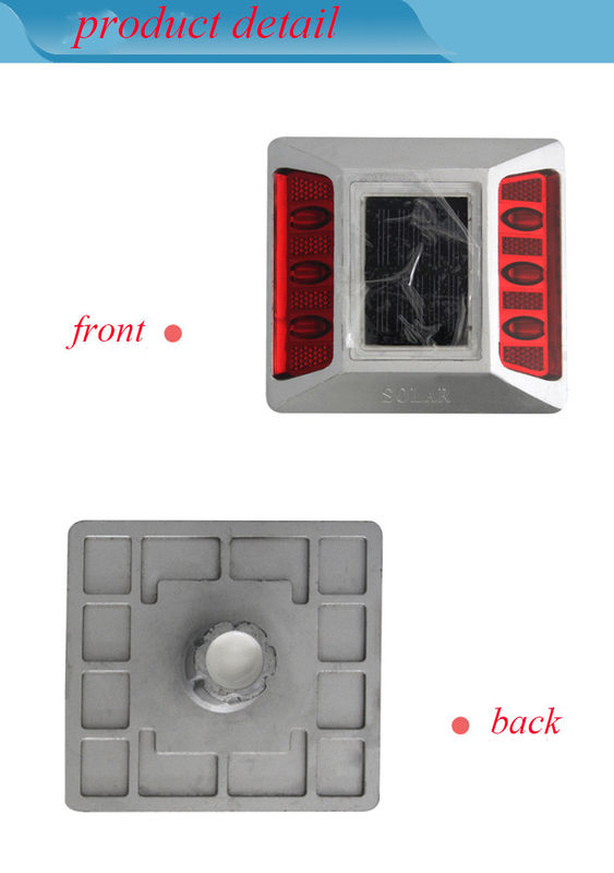 ระยะยาว ทนทาน โซลาร์ LED Road Studs IP68 กันน้ําสําหรับชีวิตการทํางาน 3 ปี