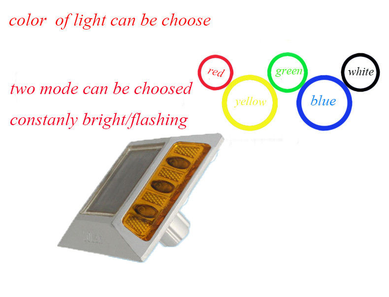 ระยะยาว ทนทาน โซลาร์ LED Road Studs IP68 กันน้ําสําหรับชีวิตการทํางาน 3 ปี