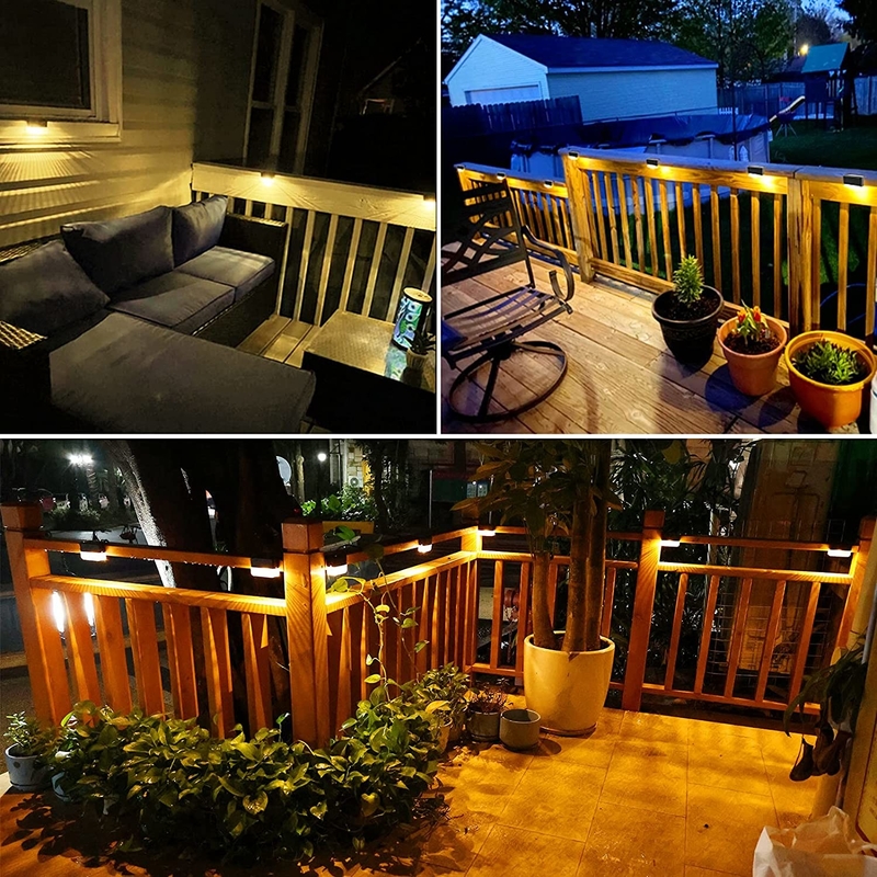 ไฟกําแพงพลังแสงอาทิตย์ สร้างในแบตเตอรี่ลิเดียมเทอร์เนอรี่ สําหรับแสง LED RGB ขาวอบอุ่น