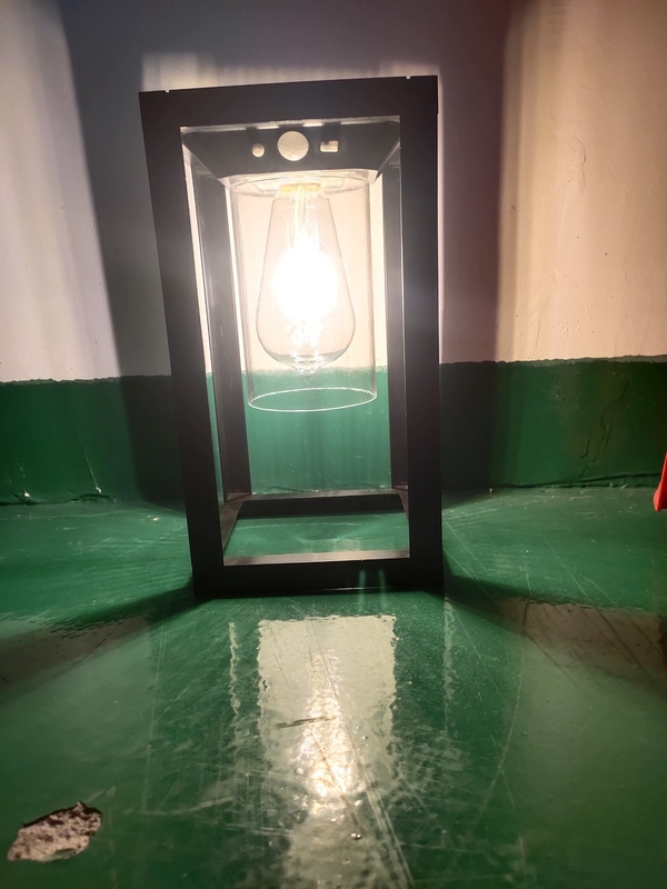 เครื่องตรวจจับการเคลื่อนไหว แสงแสงแสงแสงแสงแสงแสงกลางแจ้ง IP65 Sconce Wall Lantern Lamp สําหรับประตูหน้าบ้าน