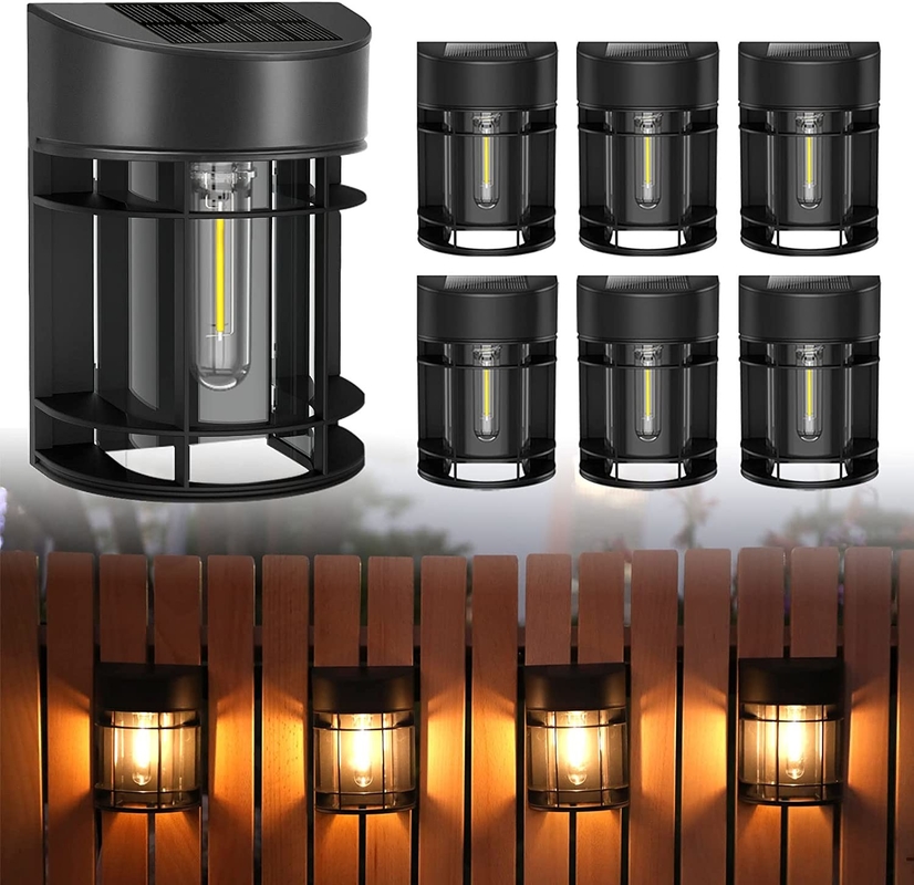 สีขาวอุ่นไปยัง RGB แสงแสงผนังแสงอาทิตย์ แบตเตอรี่ลิตিয়ামเทอร์เนอรี่ พร้อมเปลือก IP65 กันน้ํา