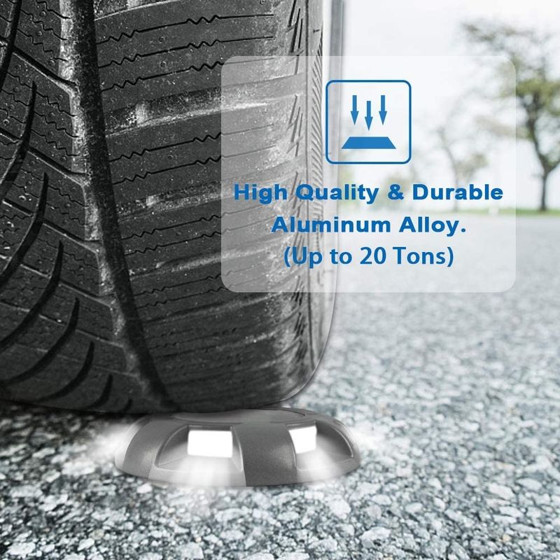 IP68 กันน้ํา อลูมิเนียมแสงอาทิตย์ deck dock floor light สําหรับทางสวน 114*22MM