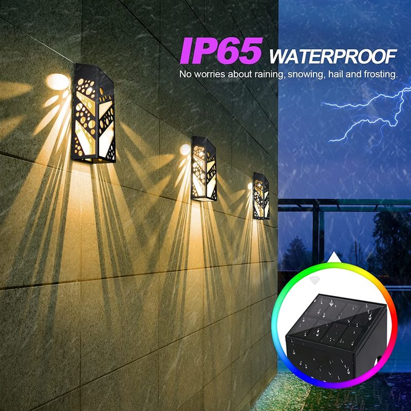 4.5 ชั่วโมงการชาร์จแสงรั้วแสงอาทิตย์ เพื่อความสะดวกในการดูแล