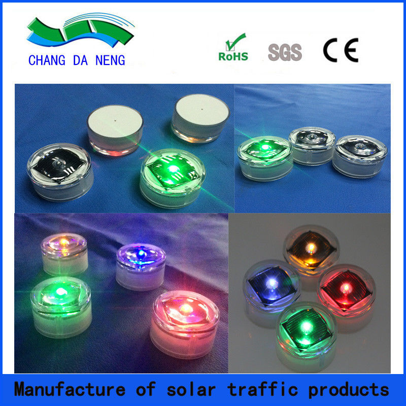 อลูมิเนียมใต้ดิน ดวงอาทิตย์ทาง studs กลมฝัง LED Beacon แสงการแสดงทาง