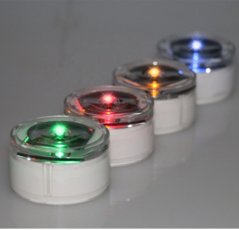 อลูมิเนียมใต้ดิน ดวงอาทิตย์ทาง studs กลมฝัง LED Beacon แสงการแสดงทาง