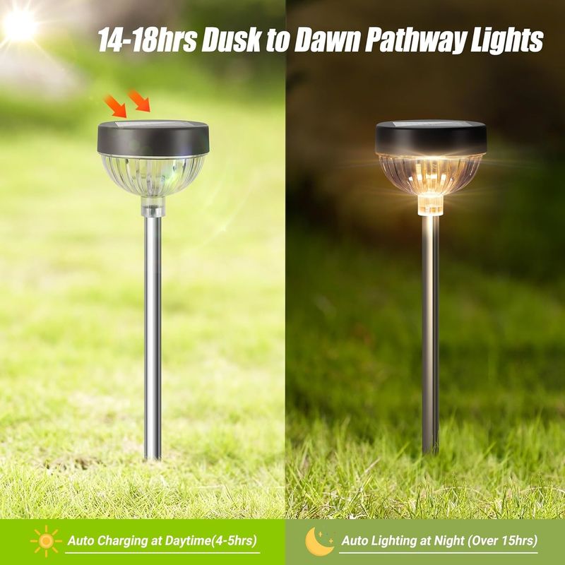 ประหยัดพลังงานไฟฟ้า LED ดวงอาทิตย์สตาร์ทโฟร์นท์ด้วยอัตโนมัติเปิด / ปิด IP65 กันน้ํา 1 PC กลีบ Qty