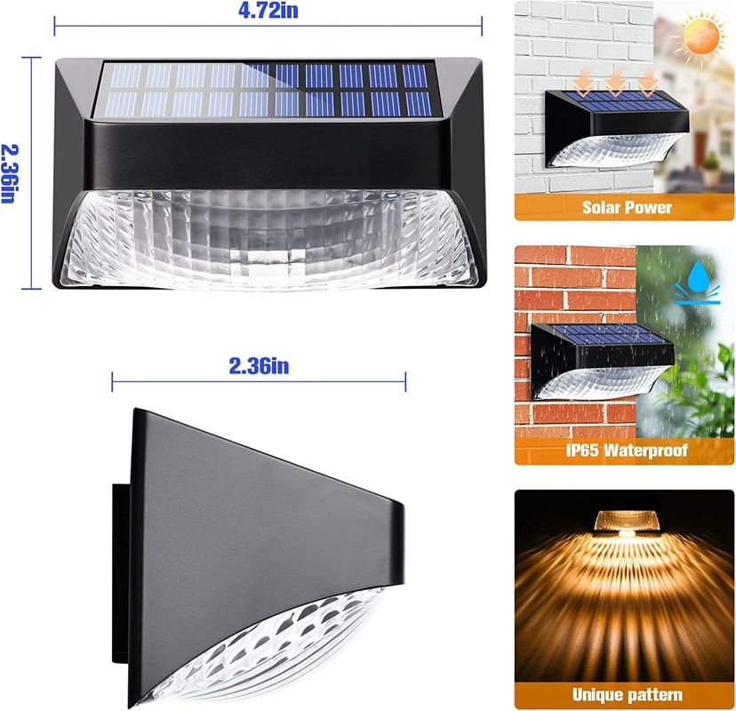 แสงสว่าง 20 ลูเมน การตกแต่งสวน แสง monocrystalline Ni Mh แบตเตอรี่ที่มีเวลาทํางาน 15 ชั่วโมง