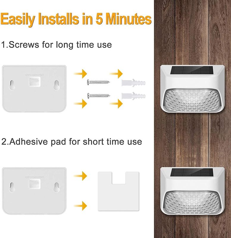 ไฟสวนพลังแสงอาทิตย์ 7 สี 4-6 ชั่วโมง ใช้เวลาชาร์จด้วยซิลิคอนโมโนคริสตัล