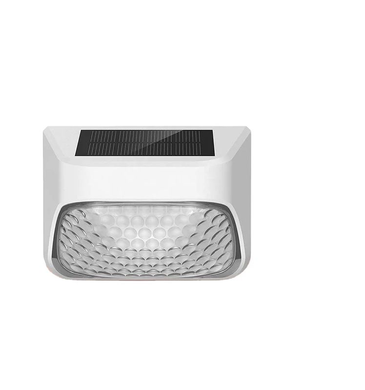ไฟดวงอาทิตย์ที่ทนทานนาน ไฟ LED ขาวอบอุ่น ป้องกันน้ํา IP68 ใช้เวลาทํางาน 20 ชั่วโมง
